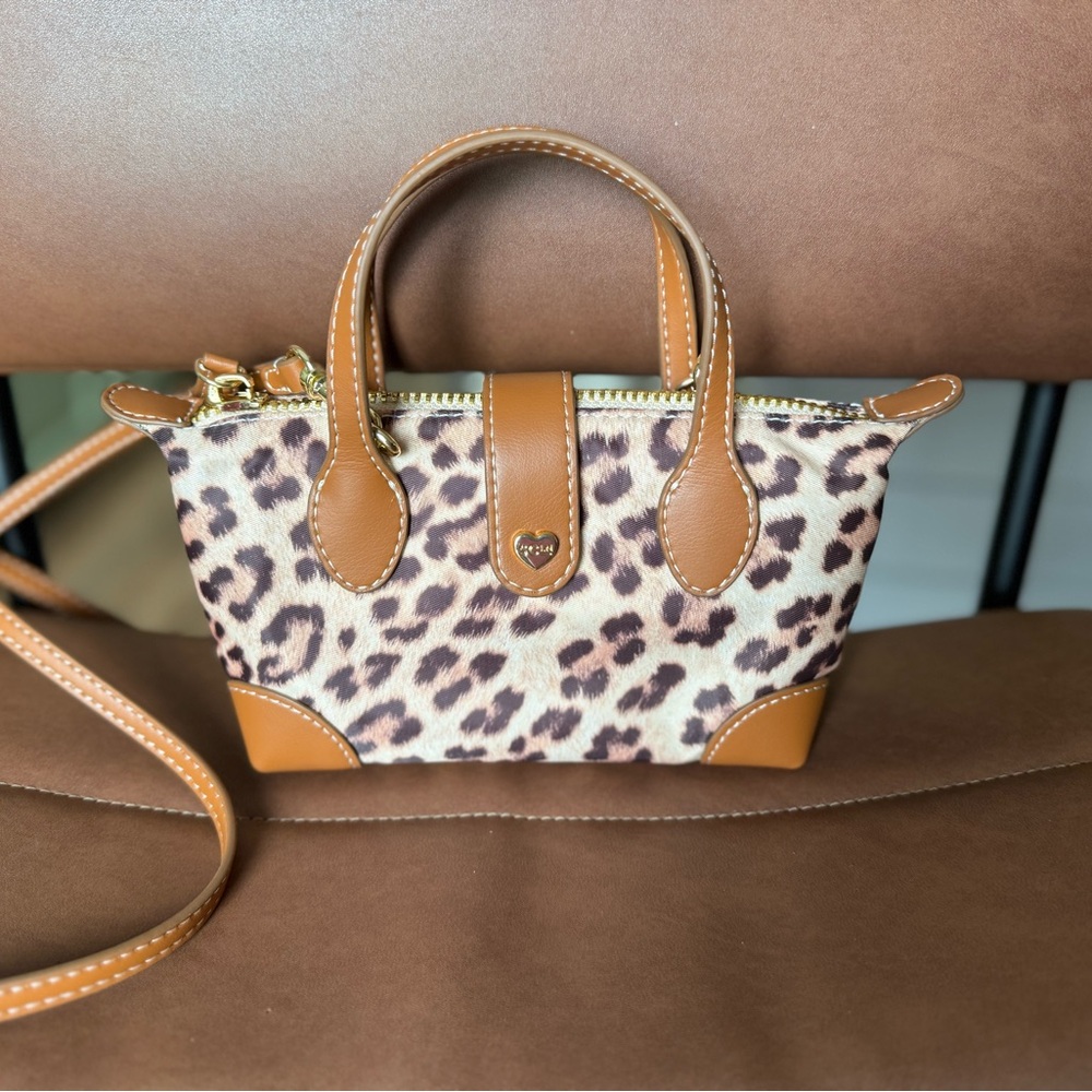 Stoney Clover Lane Leopard Pouchette